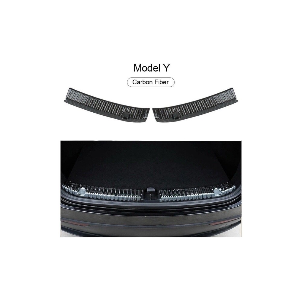 2pcs Trunk Door Sill Protector for Model Y 2023 Accessories